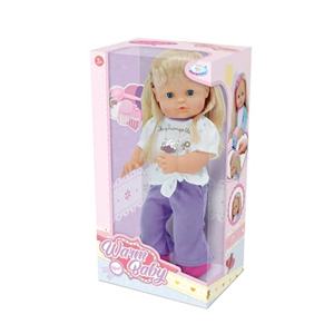 عروسک دخترانه با بلوز و شلوار وارم بیبی Warm Baby مدل RT05080-1-اسباب بازی